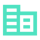 <svg xmlns="http://www.w3.org/2000/svg" height="24px" viewBox="0 -960 960 960" width="24px" fill="#4ee2c1"><path d="M72.59-109v-734.59h414.82v160h400V-109H72.59ZM160-196.41h240v-80H160v80Zm0-160h240v-80H160v80Zm0-160h240v-80H160v80Zm0-160h240v-80H160v80Zm320 480h320v-400H480v400Zm80-240v-80h160v80H560Zm0 160v-80h160v80H560Z"/></svg>