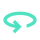 <svg xmlns="http://www.w3.org/2000/svg" height="24px" viewBox="0 -960 960 960" width="24px" fill="#4ee2c1"><path d="m360-160-56-56 70-72q-128-17-211-70T80-480q0-83 115.5-141.5T480-680q169 0 284.5 58.5T880-480q0 62-66.5 111T640-296v-82q77-20 118.5-49.5T800-480q0-32-85.5-76T480-600q-149 0-234.5 44T160-480q0 24 51 57.5T356-372l-52-52 56-56 160 160-160 160Z"/></svg>