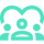 <svg xmlns="http://www.w3.org/2000/svg" height="24px" viewBox="0 -960 960 960" width="24px" fill="#4ee2c1"><path d="M38-428q-18-36-28-73T0-576q0-112 76-188t188-76q63 0 120 26.5t96 73.5q39-47 96-73.5T696-840q112 0 188 76t76 188q0 38-10 75t-28 73q-11-19-26-34t-35-24q9-23 14-45t5-45q0-78-53-131t-131-53q-81 0-124.5 44.5T480-616q-48-56-91.5-100T264-760q-78 0-131 53T80-576q0 23 5 45t14 45q-20 9-35 24t-26 34ZM0-80v-63q0-44 44.5-70.5T160-240q13 0 25 .5t23 2.5q-14 20-21 43t-7 49v65H0Zm240 0v-65q0-65 66.5-105T480-290q108 0 174 40t66 105v65H240Zm540 0v-65q0-26-6.5-49T754-237q11-2 22.5-2.5t23.5-.5q72 0 116 26.5t44 70.5v63H780ZM480-210q-57 0-102 15t-53 35h311q-9-20-53.5-35T480-210Zm-320-70q-33 0-56.5-23.5T80-360q0-34 23.5-57t56.5-23q34 0 57 23t23 57q0 33-23 56.5T160-280Zm640 0q-33 0-56.5-23.5T720-360q0-34 23.5-57t56.5-23q34 0 57 23t23 57q0 33-23 56.5T800-280Zm-320-40q-50 0-85-35t-35-85q0-51 35-85.5t85-34.5q51 0 85.5 34.5T600-440q0 50-34.5 85T480-320Zm0-160q-17 0-28.5 11.5T440-440q0 17 11.5 28.5T480-400q17 0 28.5-11.5T520-440q0-17-11.5-28.5T480-480Zm0 40Zm1 280Z"/></svg>