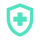 <svg xmlns="http://www.w3.org/2000/svg" height="24px" viewBox="0 -960 960 960" width="24px" fill="#4ee2c1"><path d="M420-340h120v-100h100v-120H540v-100H420v100H320v120h100v100Zm60 260q-139-35-229.5-159.5T160-516v-244l320-120 320 120v244q0 152-90.5 276.5T480-80Zm0-84q104-33 172-132t68-220v-189l-240-90-240 90v189q0 121 68 220t172 132Zm0-316Z"/></svg>