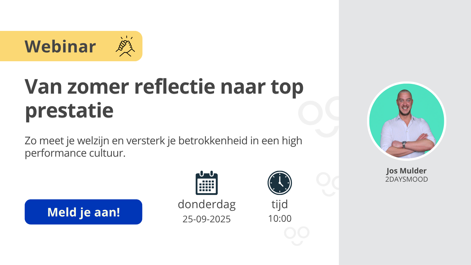 Van zomer reflectíe naar top prestatie