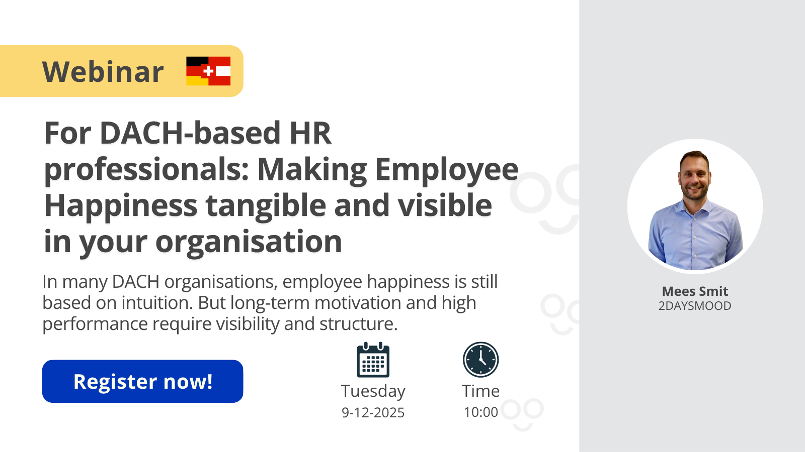 Webinar DACH - making employee happiness tangible