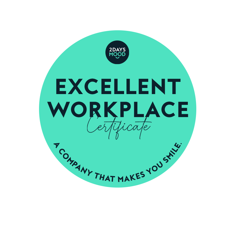 Excellent Workplace Certificate-800p